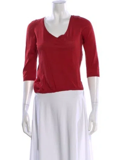 Pre-owned Gucci Vintage 2001 Sweater In Red