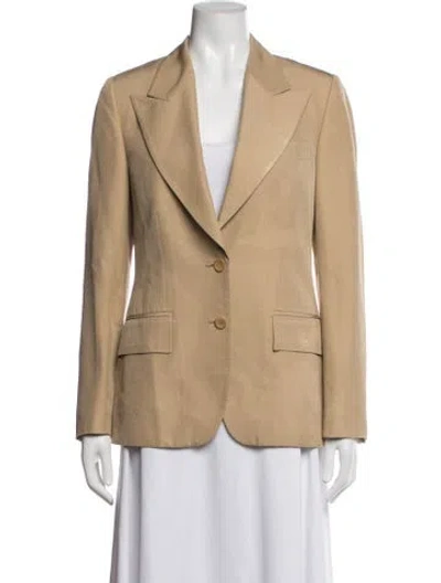 Pre-owned Gucci Vintage 2002 Blazer In Brown