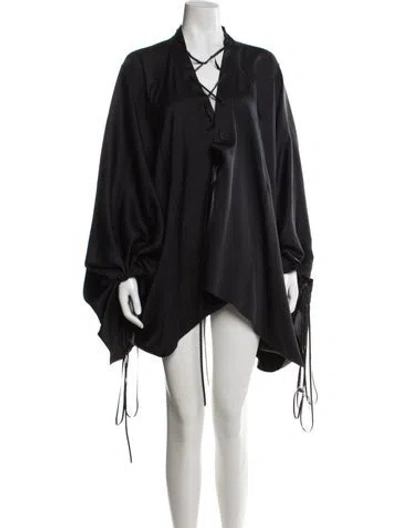 Pre-owned Gucci Vintage 2002 Blouse In Black