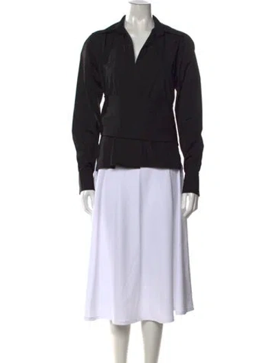 Pre-owned Gucci Vintage 2002 Blouse In Black