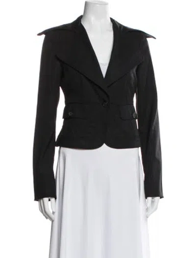 Pre-owned Gucci Vintage 2003 Blazer In Black