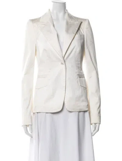 Pre-owned Gucci Vintage 2003 Blazer In Neutral