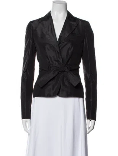 Pre-owned Gucci Vintage 2003 Blazer W/ Tags In Black