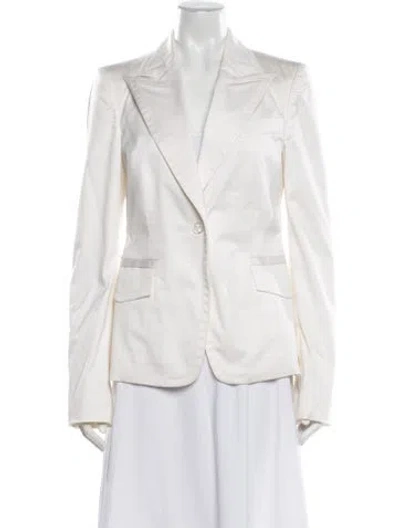 Pre-owned Gucci Vintage 2003 Blazer In White
