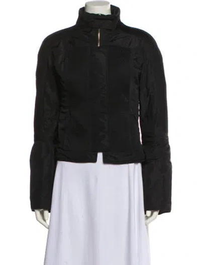 Pre-owned Gucci Vintage 2003 Bomber Jacket In Black