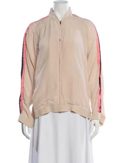 Pre-owned Gucci Vintage 2003 Bomber Jacket In Pink