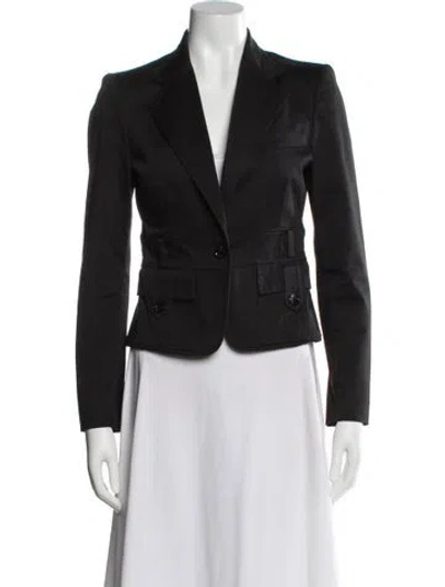 Pre-owned Gucci Vintage 2004 Blazer In Black