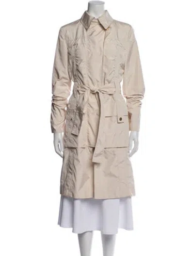 Pre-owned Gucci Vintage 2004 Trench Coat In Neutral