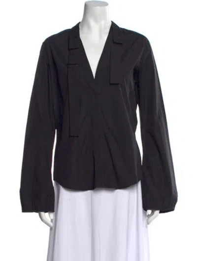 Pre-owned Gucci Vintage 2005 Blouse In Black
