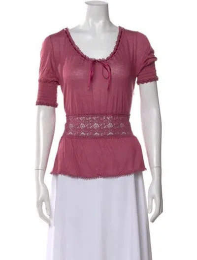 Pre-owned Gucci Vintage 2006 Blouse In Pink