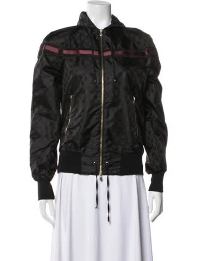 Pre-owned Gucci Vintage 2006 Bomber Jacket In Black