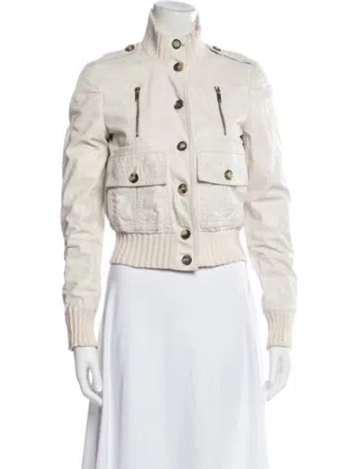 Pre-owned Gucci Vintage 2006 Bomber Jacket In Neutrals