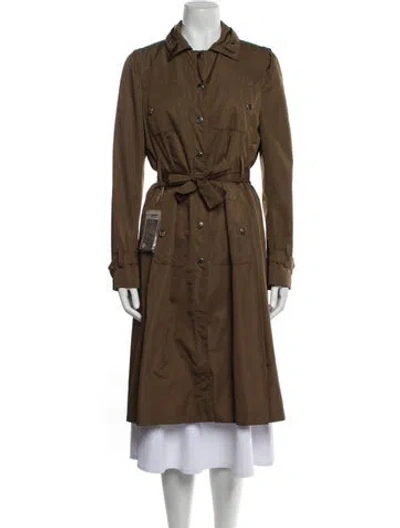 Pre-owned Gucci Vintage 2006 Trench Coat In Brown