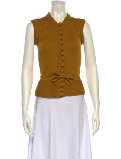 Pre-owned Gucci Vintage 2007 Sweater In Yellow