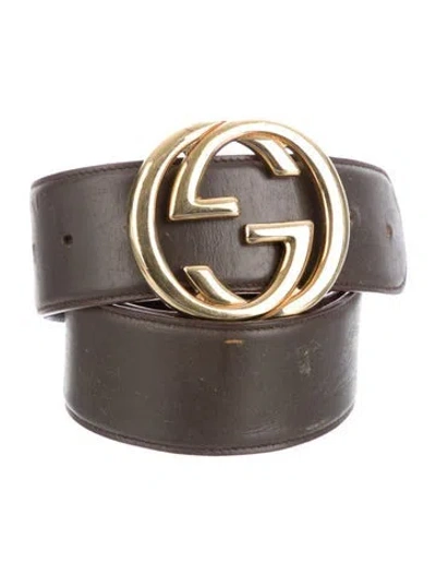 Pre-owned Gucci Vintage 2008 Belt In Brown