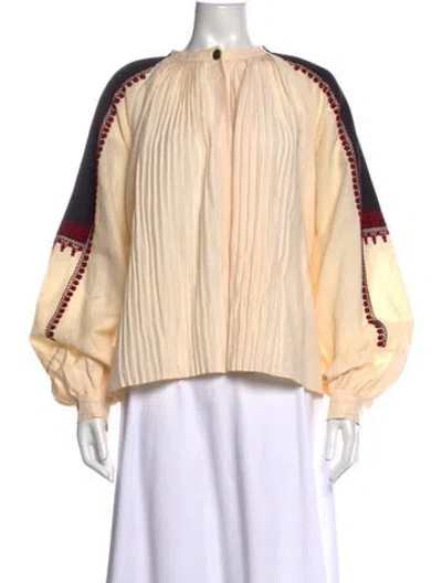 Pre-owned Gucci Vintage 2008 Blouse In Neutrals