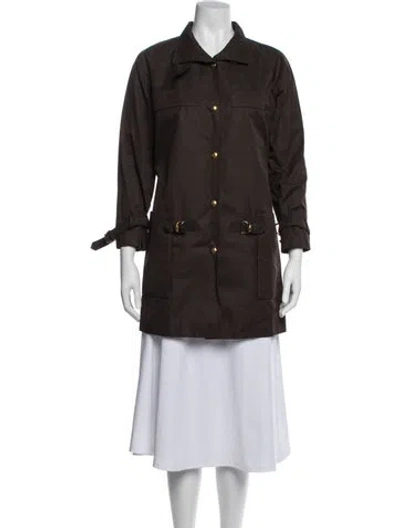 Pre-owned Gucci Vintage 2008 Coat In Brown
