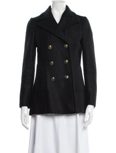 Pre-owned Gucci Vintage 2008 Peacoat In Black