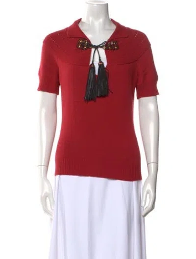 Pre-owned Gucci Vintage 2008 Sweater In Red