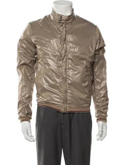 Pre-owned Gucci Vintage 2009 Bomber Jacket In Neutrals