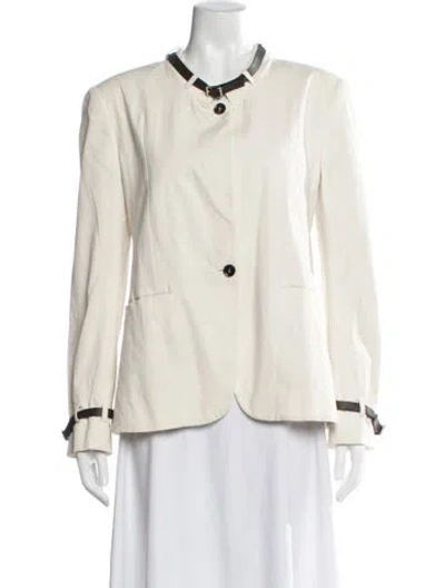 Pre-owned Gucci Vintage 2010 Blazer In Neutral