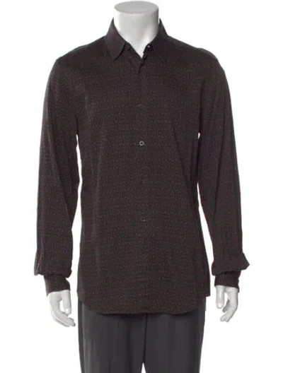 Pre-owned Gucci Vintage 2010 Shirt In Brown