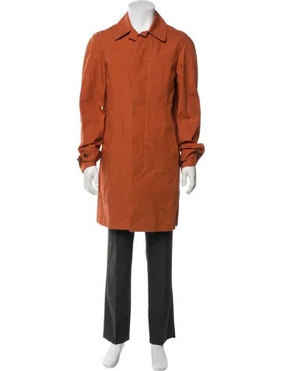 Pre-owned Gucci Vintage 2011 Overcoat In Orange