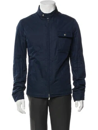 Pre-owned Gucci Vintage 2011 Utility Jacket In Blue