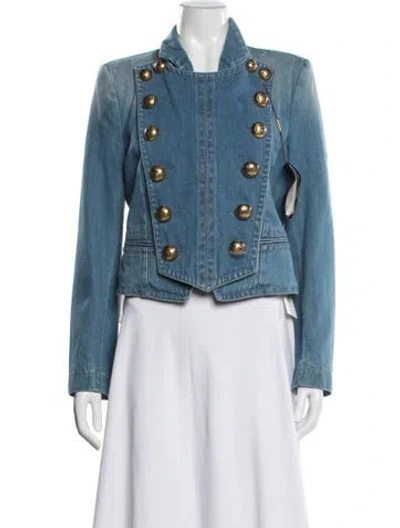 Pre-owned Gucci Vintage 2015 Denim Jacket In Blue