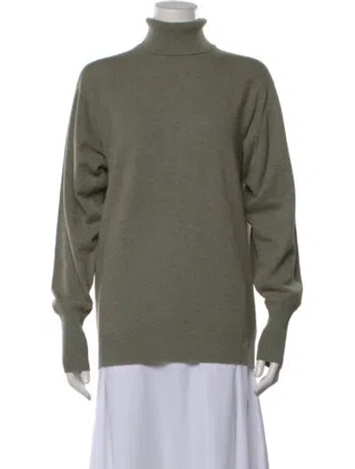 Pre-owned Gucci Vintage Cashmere Sweater In Green