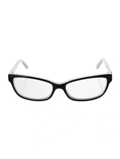 Pre-owned Gucci Vintage Double G Logo Eyeglasses In White
