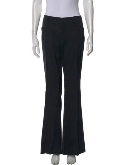 Pre-owned Gucci Vintage Flared Pants In Black