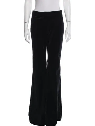 Pre-owned Gucci Vintage Flared Pants In Black