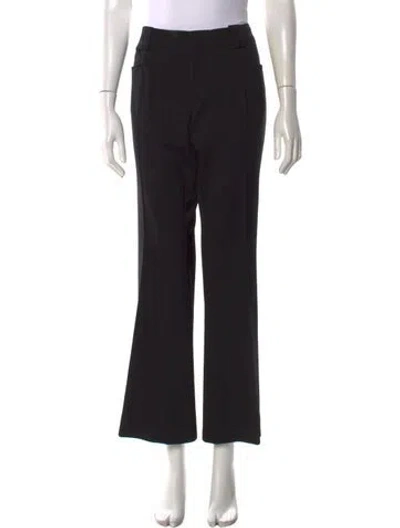 Pre-owned Gucci Vintage Flared Pants In Black