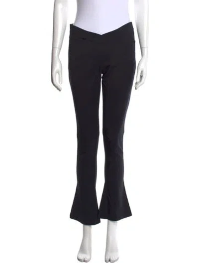Pre-owned Gucci Vintage Flared Pants In Black