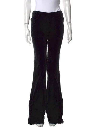 Pre-owned Gucci Vintage Flared Pants In Black