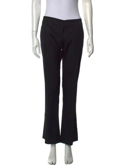 Pre-owned Gucci Vintage Flared Pants In Black