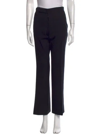 Pre-owned Gucci Vintage Flared Pants In Black