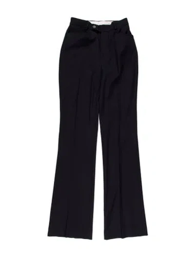Pre-owned Gucci Vintage Flared Pants In Blue