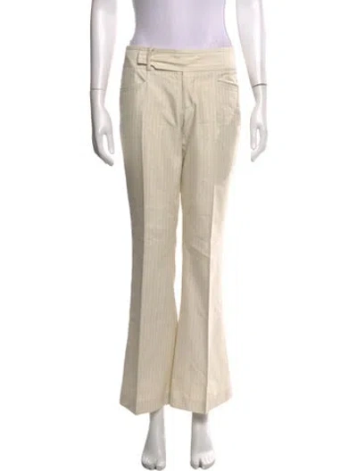Pre-owned Gucci Vintage Flared Pants In Neutrals