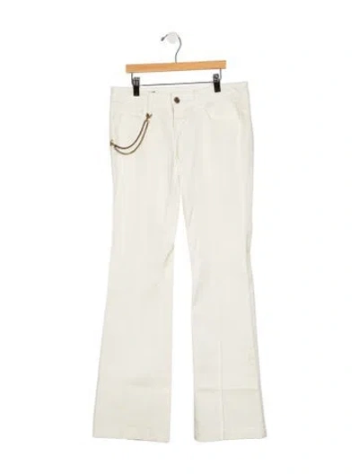 Pre-owned Gucci Vintage Flared Pants In Neutrals