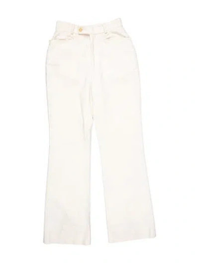 Pre-owned Gucci Vintage Flared Pants In Neutrals