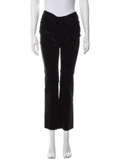 Pre-owned Gucci Vintage Flared Pants In Purple