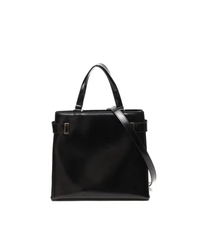 Gucci Vintage Gg Box Bag In Black