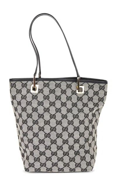 Pre-owned Gucci Vintage Gg Bucket Tote Bag