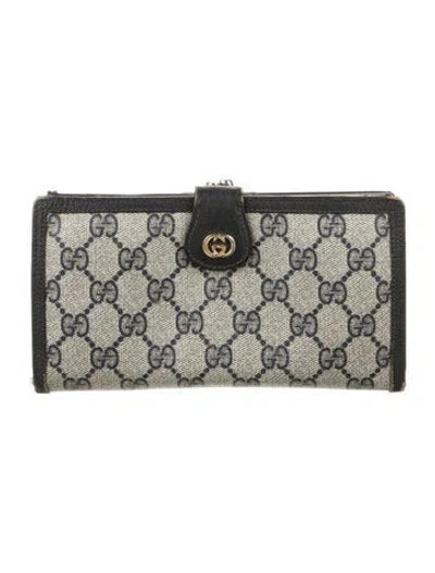 Pre-owned Gucci Vintage Gg Plus French Purse