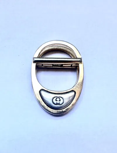 Pre-owned Gucci Vintage  Money Clip In Gold