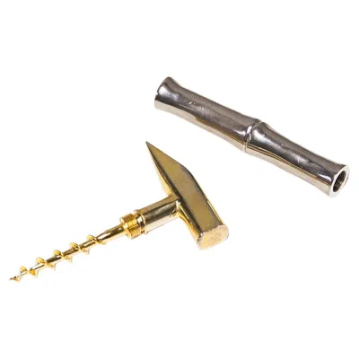 Pre-owned Gucci Vintage Hammer Corkscrew, 1960s In Brown
