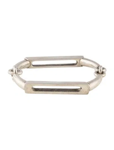 Pre-owned Gucci Vintage Horsebit Link Bracelet, 7" In Multi