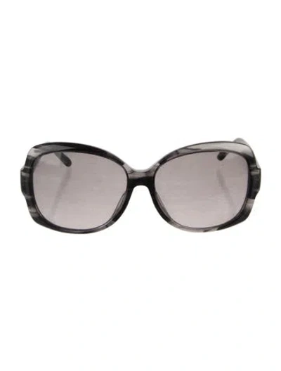 Pre-owned Gucci Vintage Interlocking G Logo Sunglasses In Black
